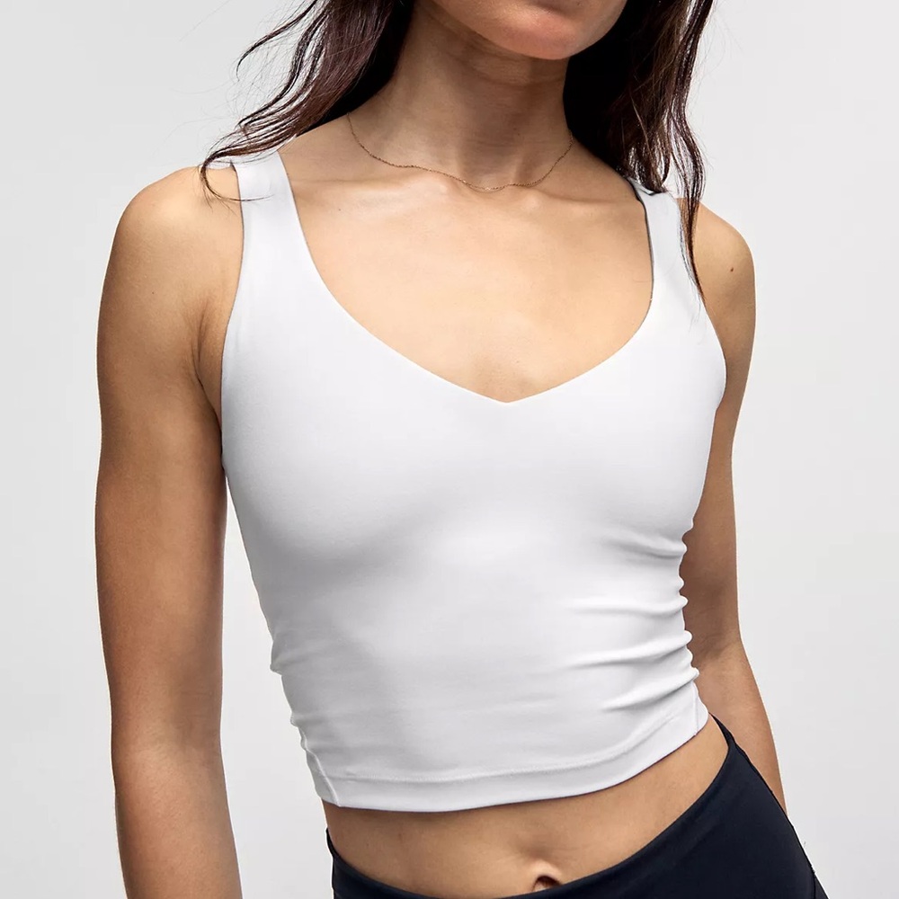 Lululemon White Align Tank Top size 4